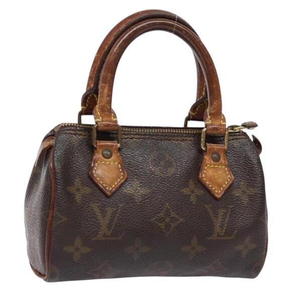 LOUIS VUITTON Monogram Mini Speedy Hand Bag Vintage M41534 - Picture 1 of 16